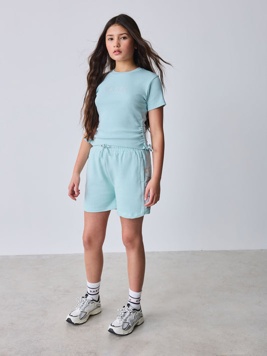 Dsiney Kidz - Baker by Ted Baker 2 Piece Ruched Rib T-Shirt & Shorts Set image 2