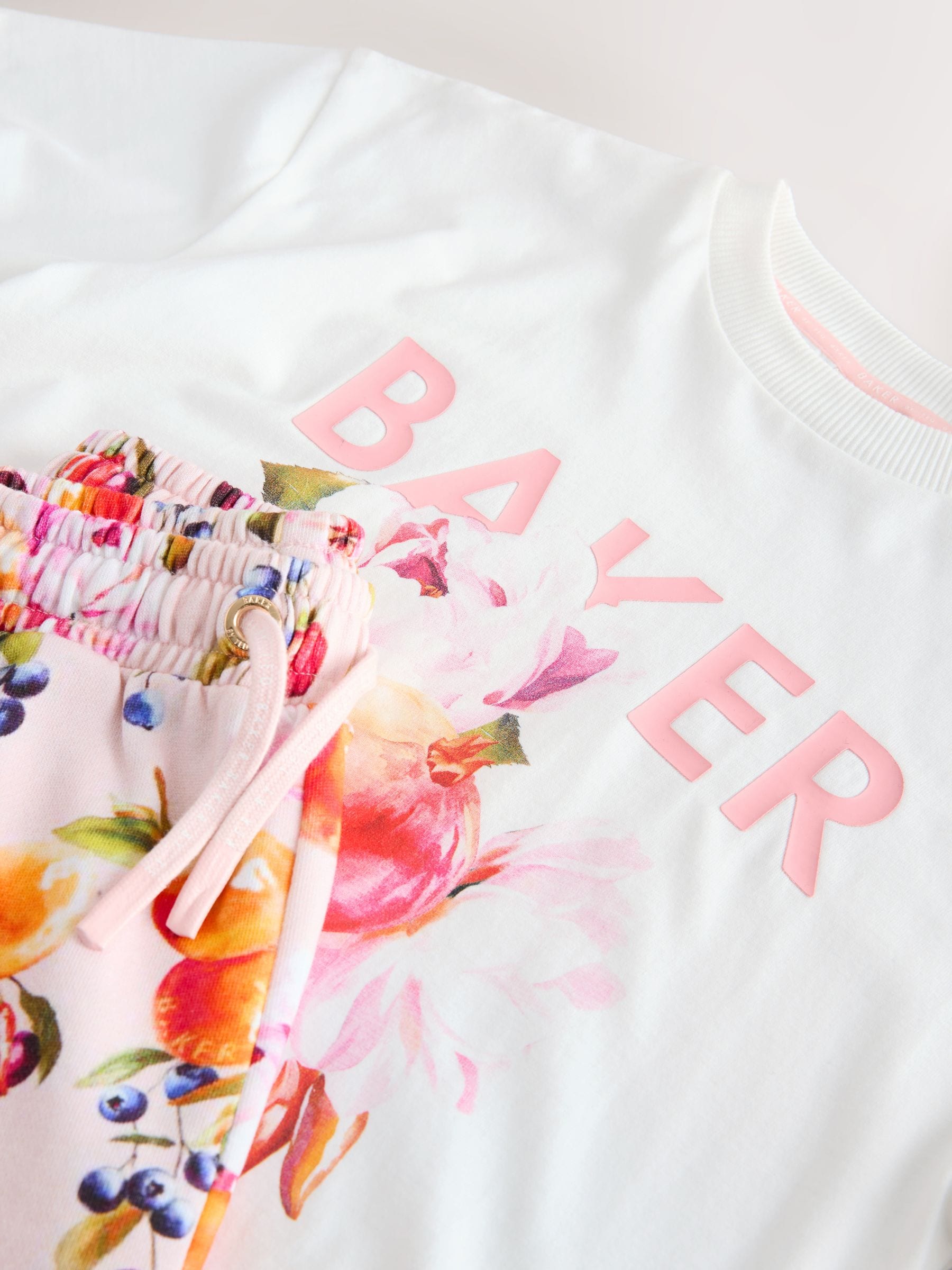Baker by Ted Baker 2 Piece Oversized Graphic T-Shirt & Printed Shorts Set image 10