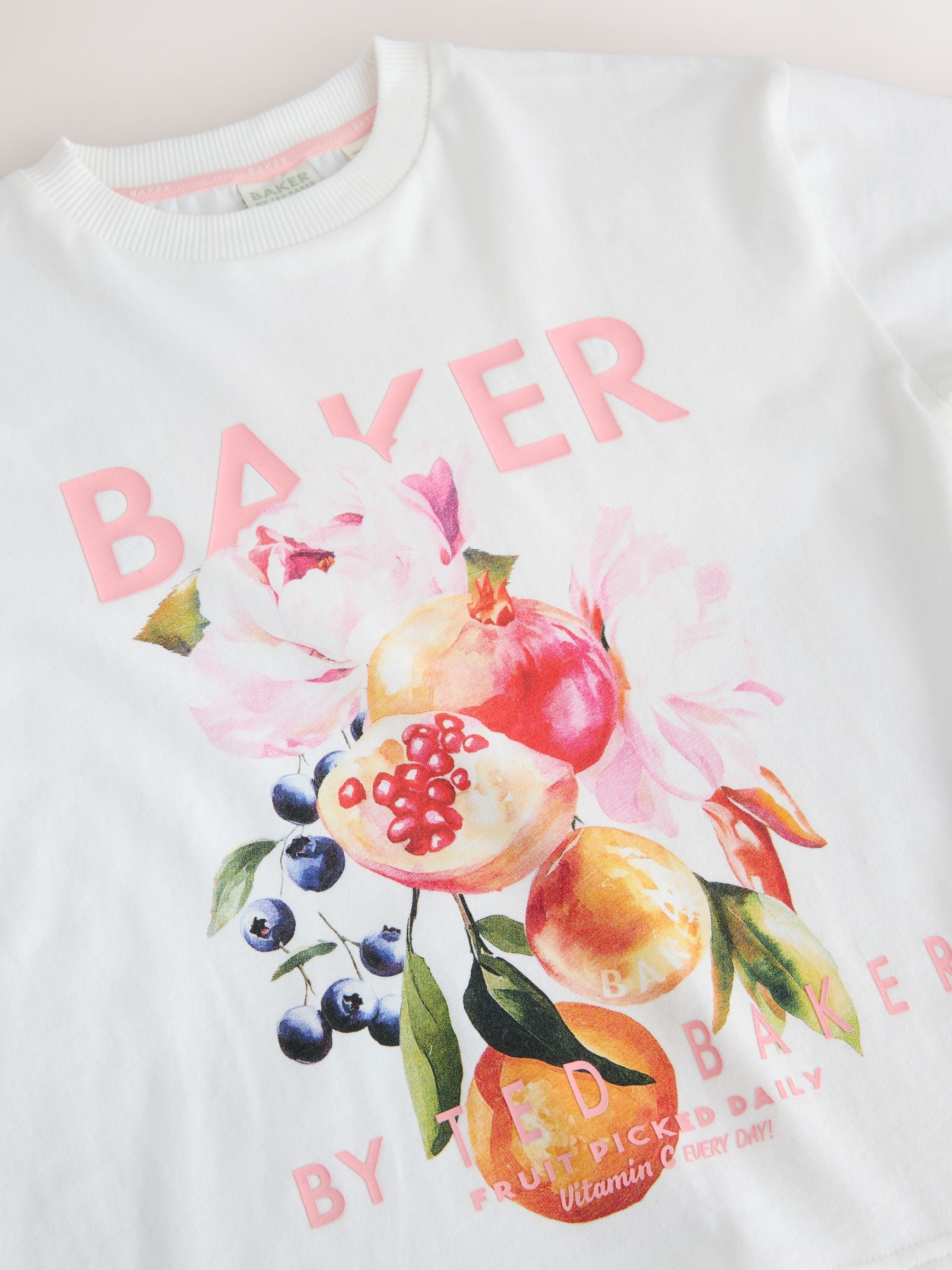 Baker by Ted Baker 2 Piece Oversized Graphic T-Shirt & Printed Shorts Set image 8
