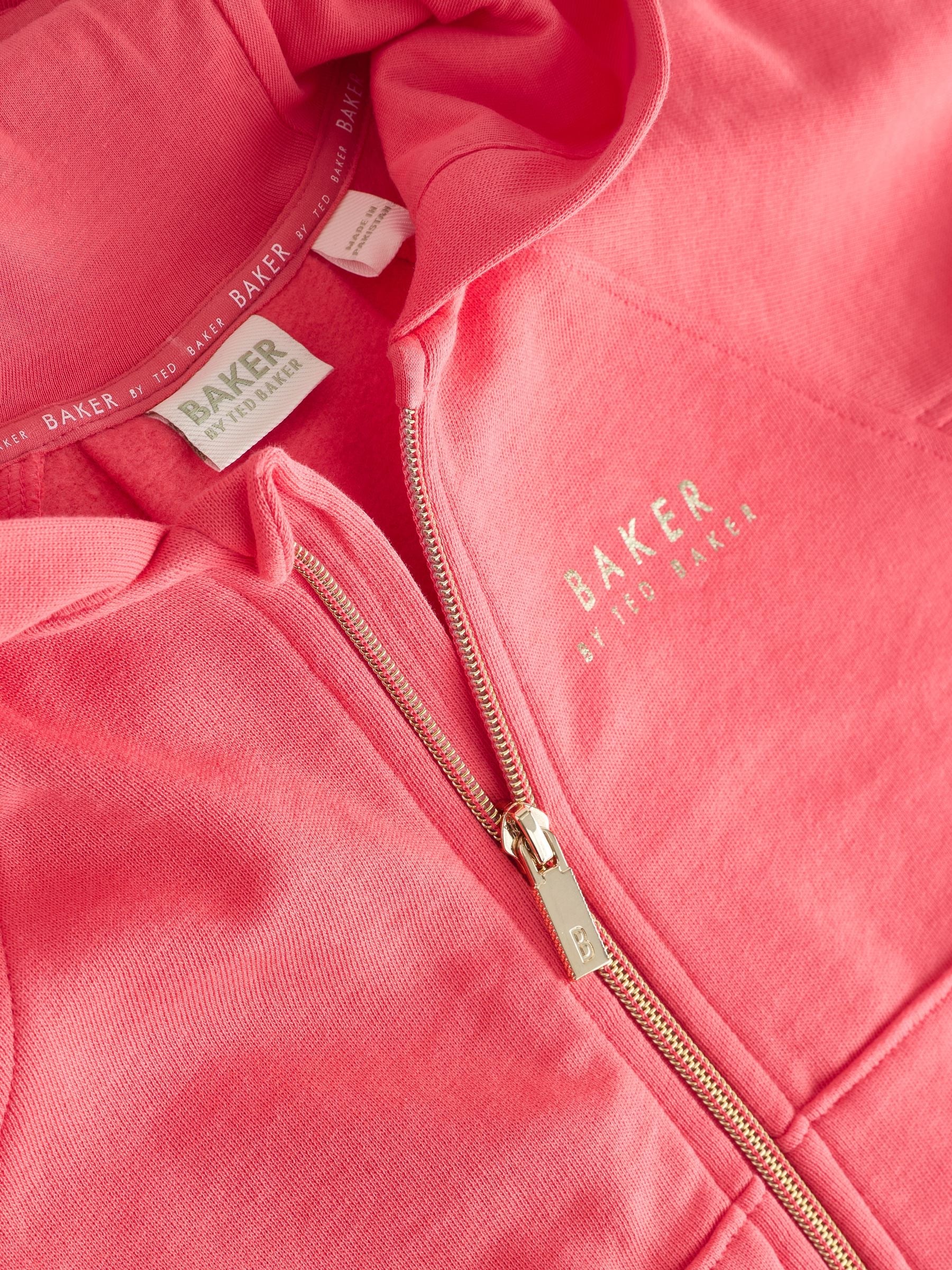 Baker by Ted Baker Oversized Zip-Through Hoodie image 10