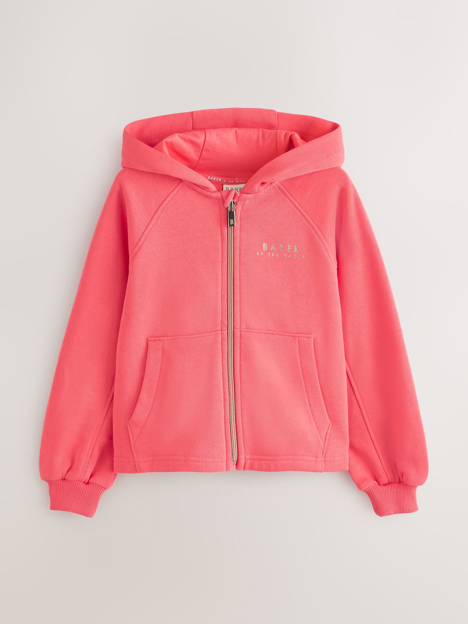 Baker by Ted Baker Oversized Zip-Through Hoodie image 6