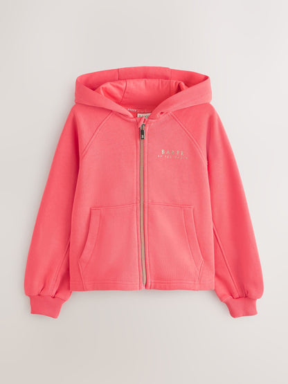 Baker by Ted Baker Oversized Zip-Through Hoodie image 6