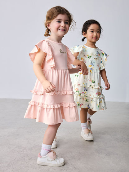 Baker by Ted Baker Printed Ruffle Jersey Dresses 2 Pack image 2