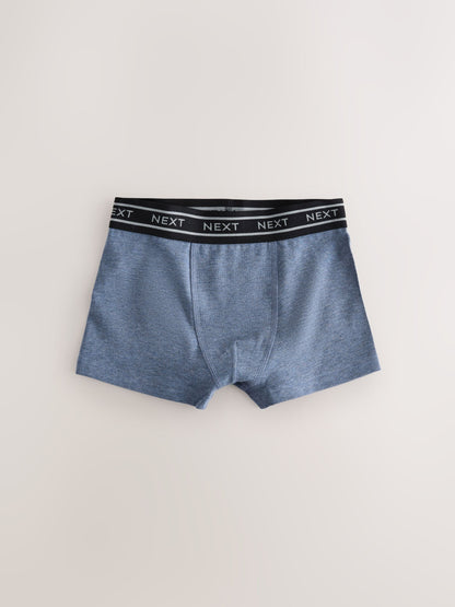 Dsiney Kidz - Blue with Double Stripe Waistband Trunks 10 Pack (1.5-16yrs) image 6