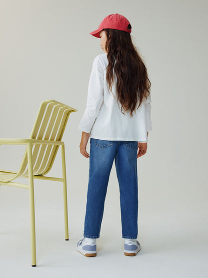 Dsiney Kidz - Mid Blue Slim Stretch Stovepipe Jeans (3-16yrs) image 3