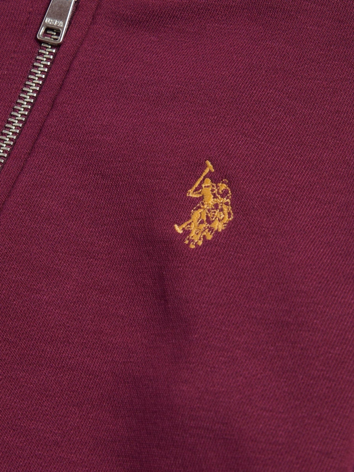 Dsiney Kidz - U.S. Polo Assn. Purple Double Horsemen Zip Hoodie image 7