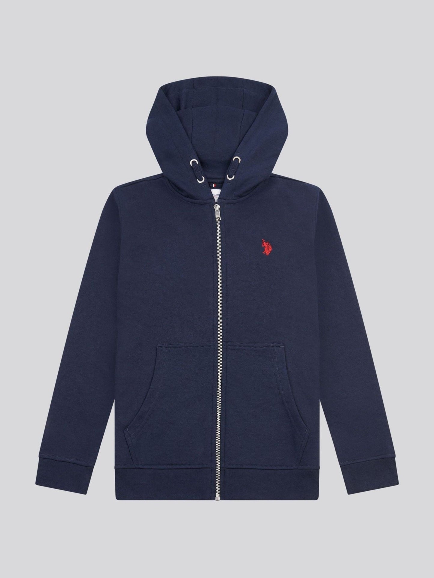 Dsiney Kidz - U.S. Polo Assn. Blue Double Horsemen Zip Hoodie image 2