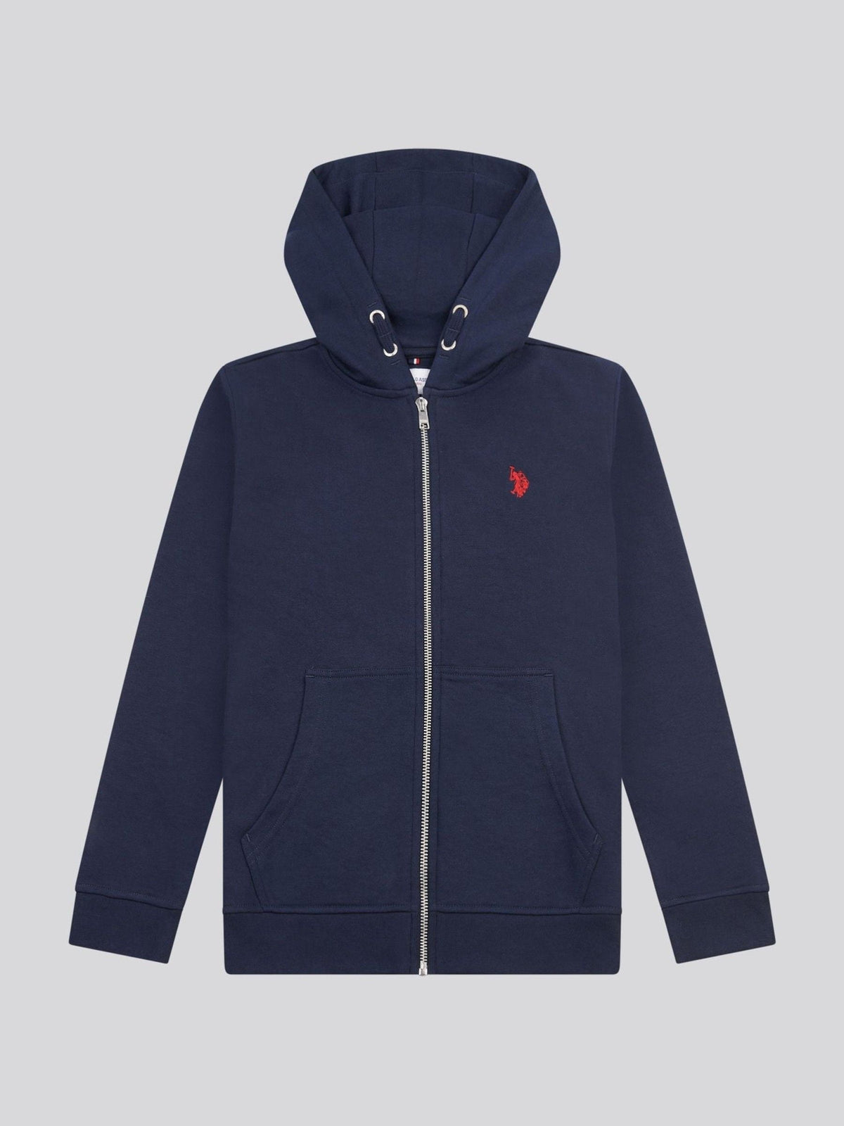 Dsiney Kidz - U.S. Polo Assn. Blue Double Horsemen Zip Hoodie image 2