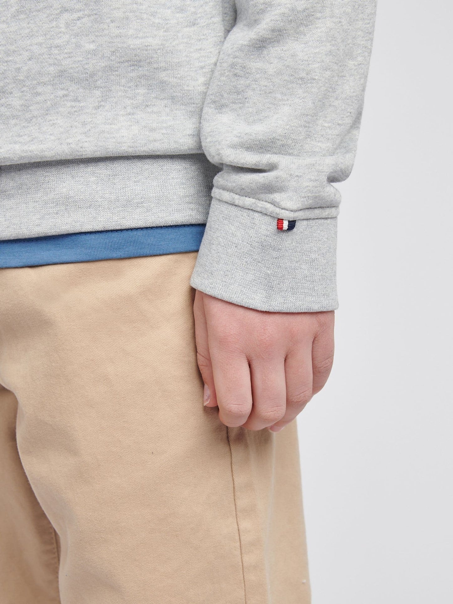 Dsiney Kidz - U.S. Polo Assn. Grey Double Horsemen Crew Sweatshirt image 6