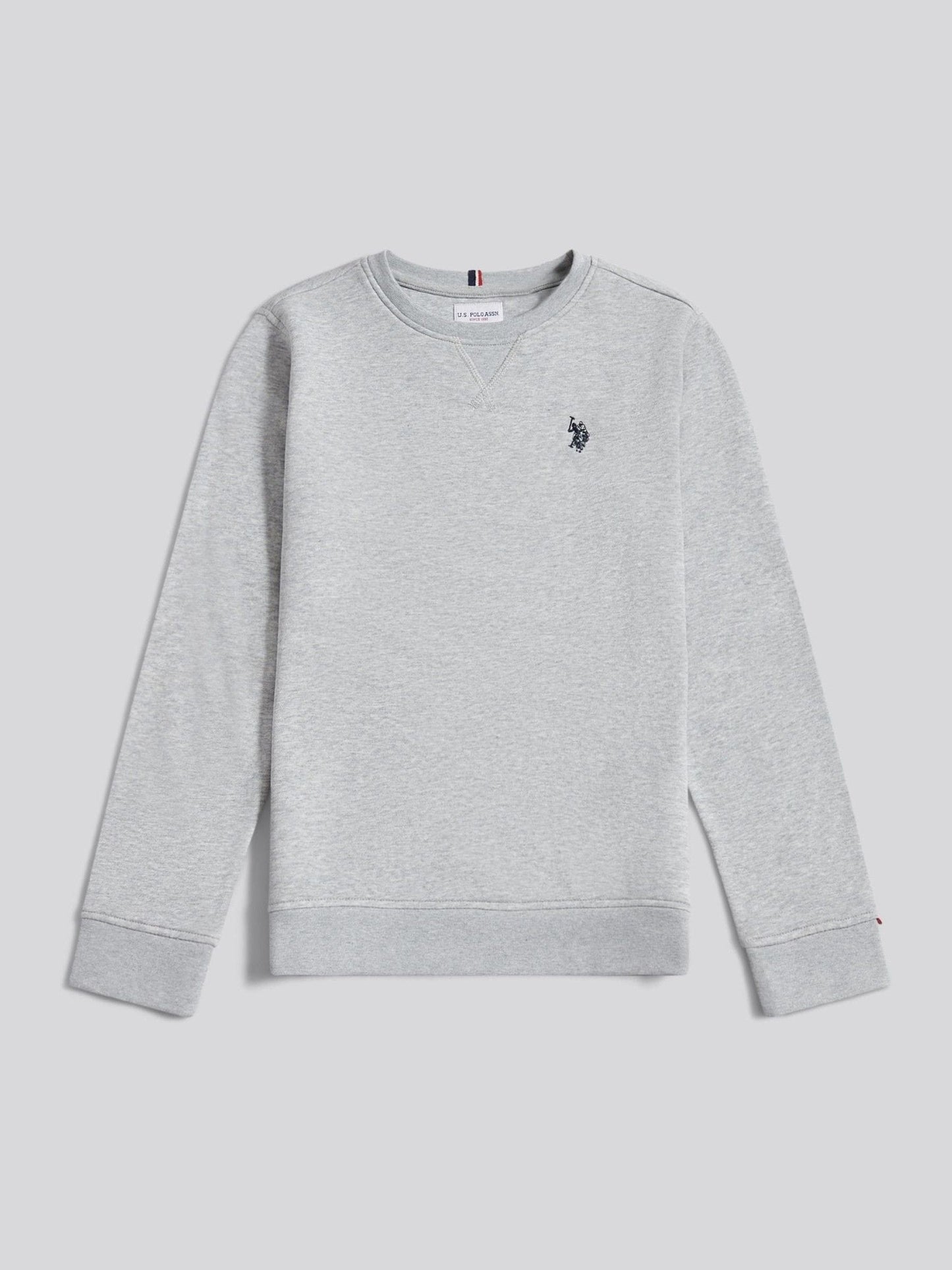 Dsiney Kidz - U.S. Polo Assn. Grey Double Horsemen Crew Sweatshirt image 7