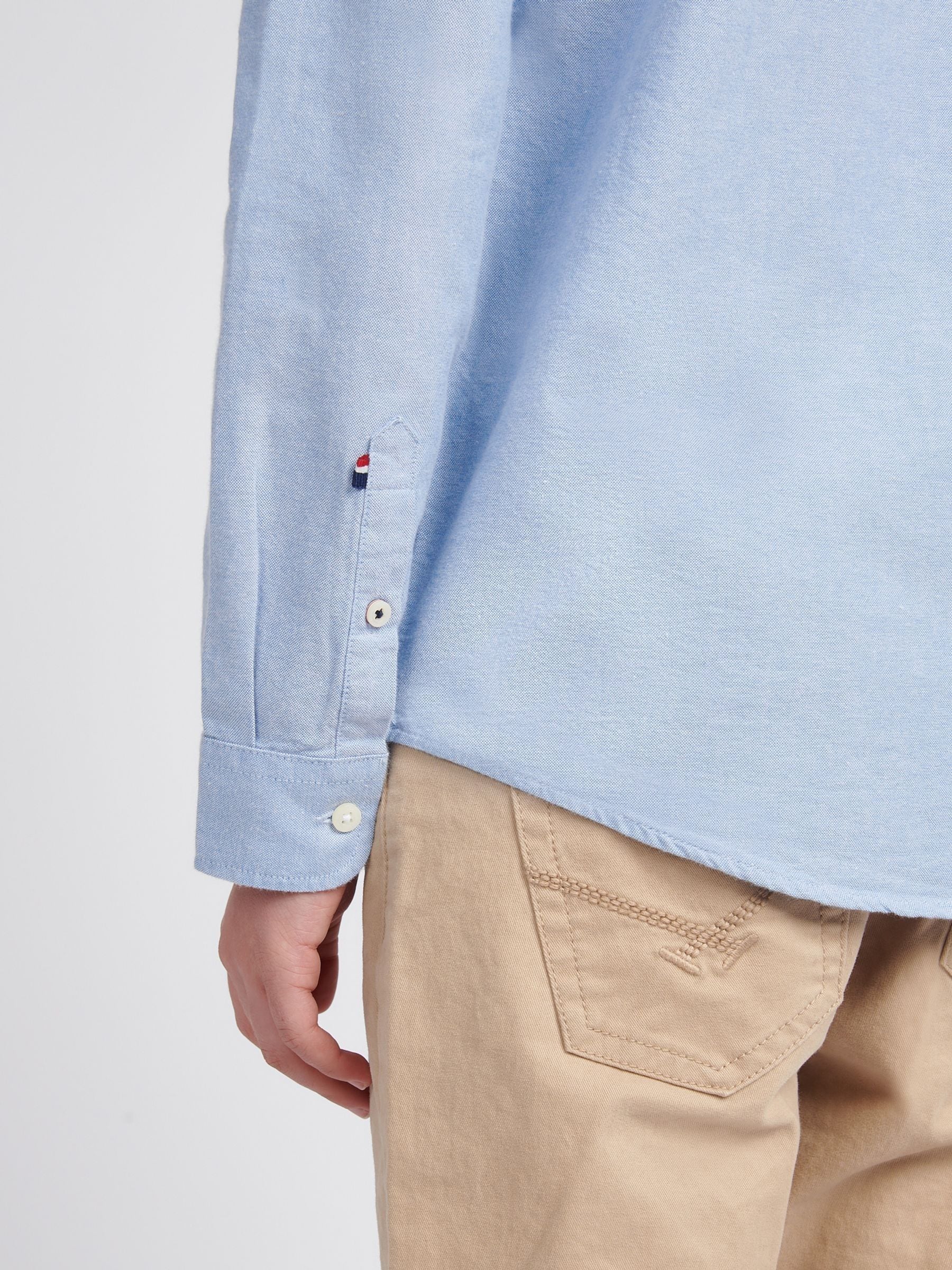 Dsiney Kidz - U.S. Polo Assn Blue Boys Oxford Shirt image 5