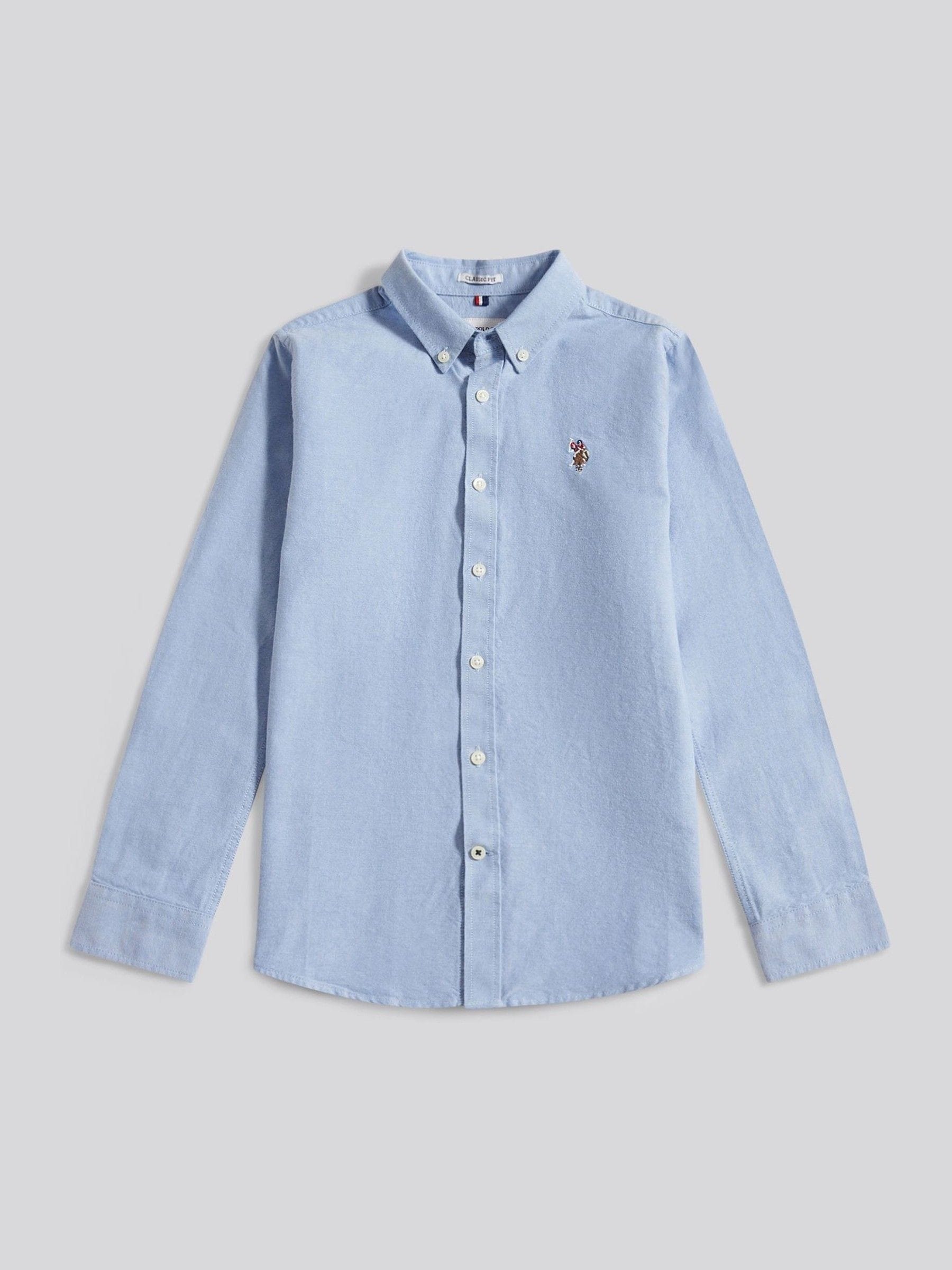 Dsiney Kidz - U.S. Polo Assn Blue Boys Oxford Shirt image 6