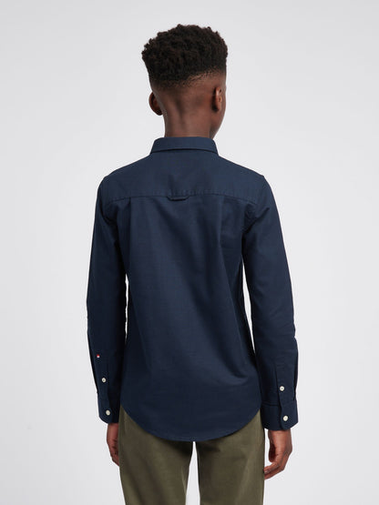 Dsiney Kidz - U.S. Polo Assn Navy Blue Boys Oxford Shirt image 4