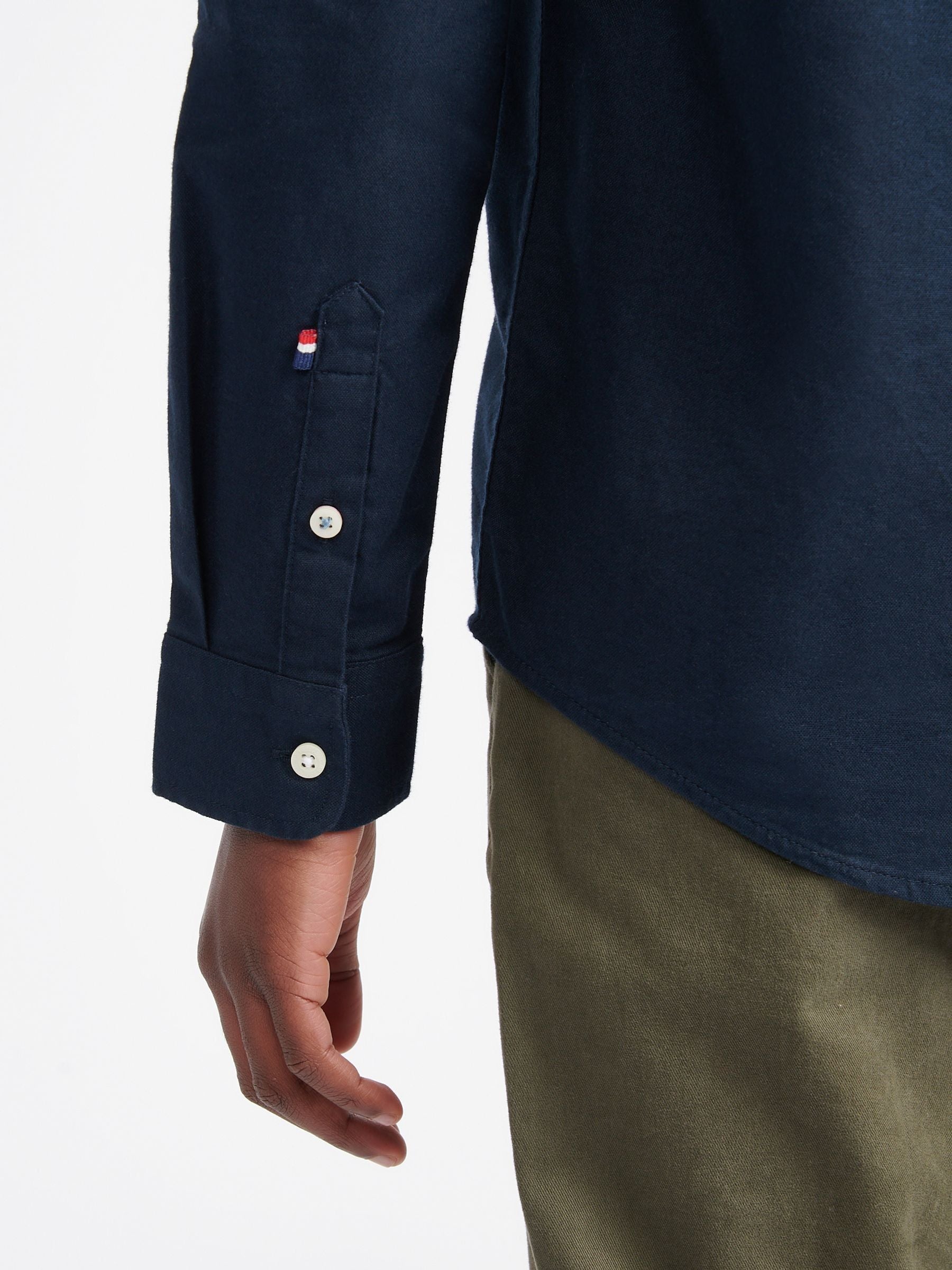 Dsiney Kidz - U.S. Polo Assn Navy Blue Boys Oxford Shirt image 6