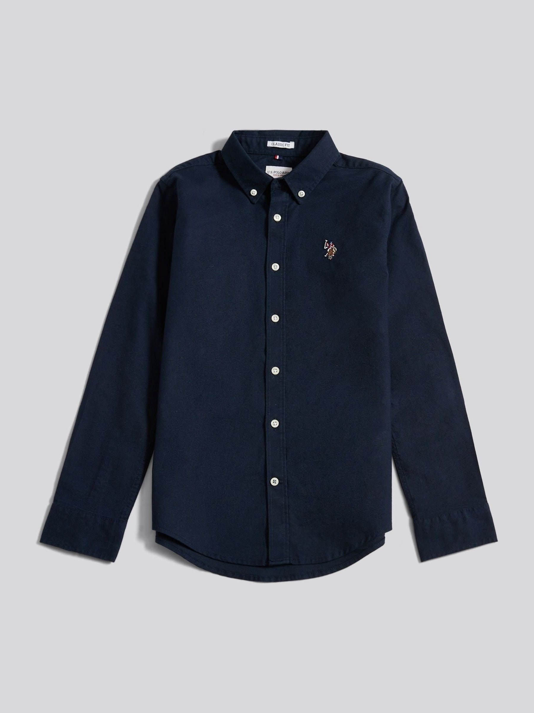 Dsiney Kidz - U.S. Polo Assn Navy Blue Boys Oxford Shirt image 7