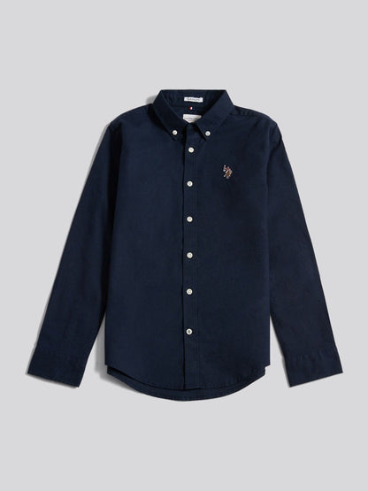 Dsiney Kidz - U.S. Polo Assn Navy Blue Boys Oxford Shirt image 7