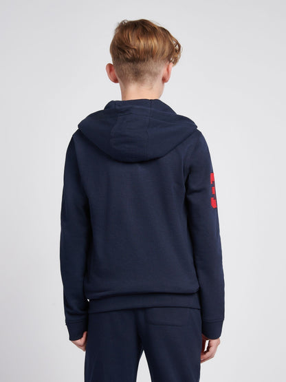 Dsiney Kidz - U.S. Polo Assn. Blue Boys Player 3 Zip Hoodie image 4