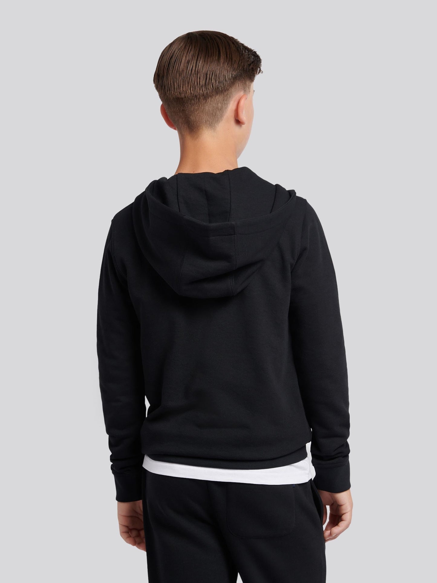 Dsiney Kidz - U.S. Polo Assn. Black Double Horsemen Zip Hoodie image 2
