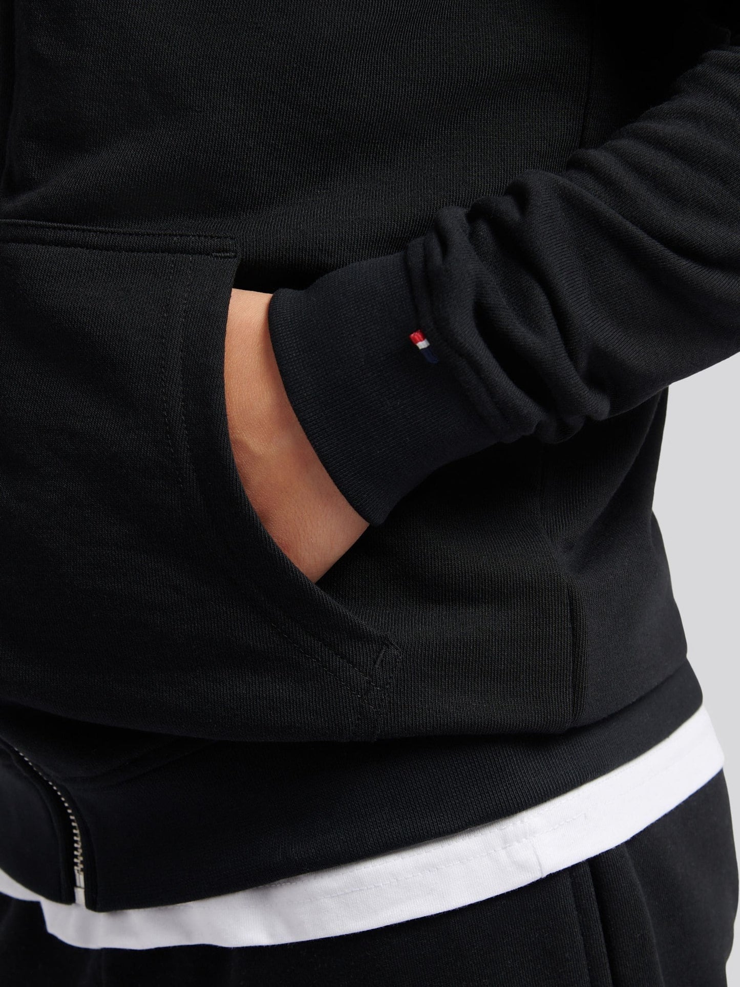 Dsiney Kidz - U.S. Polo Assn. Black Double Horsemen Zip Hoodie image 5