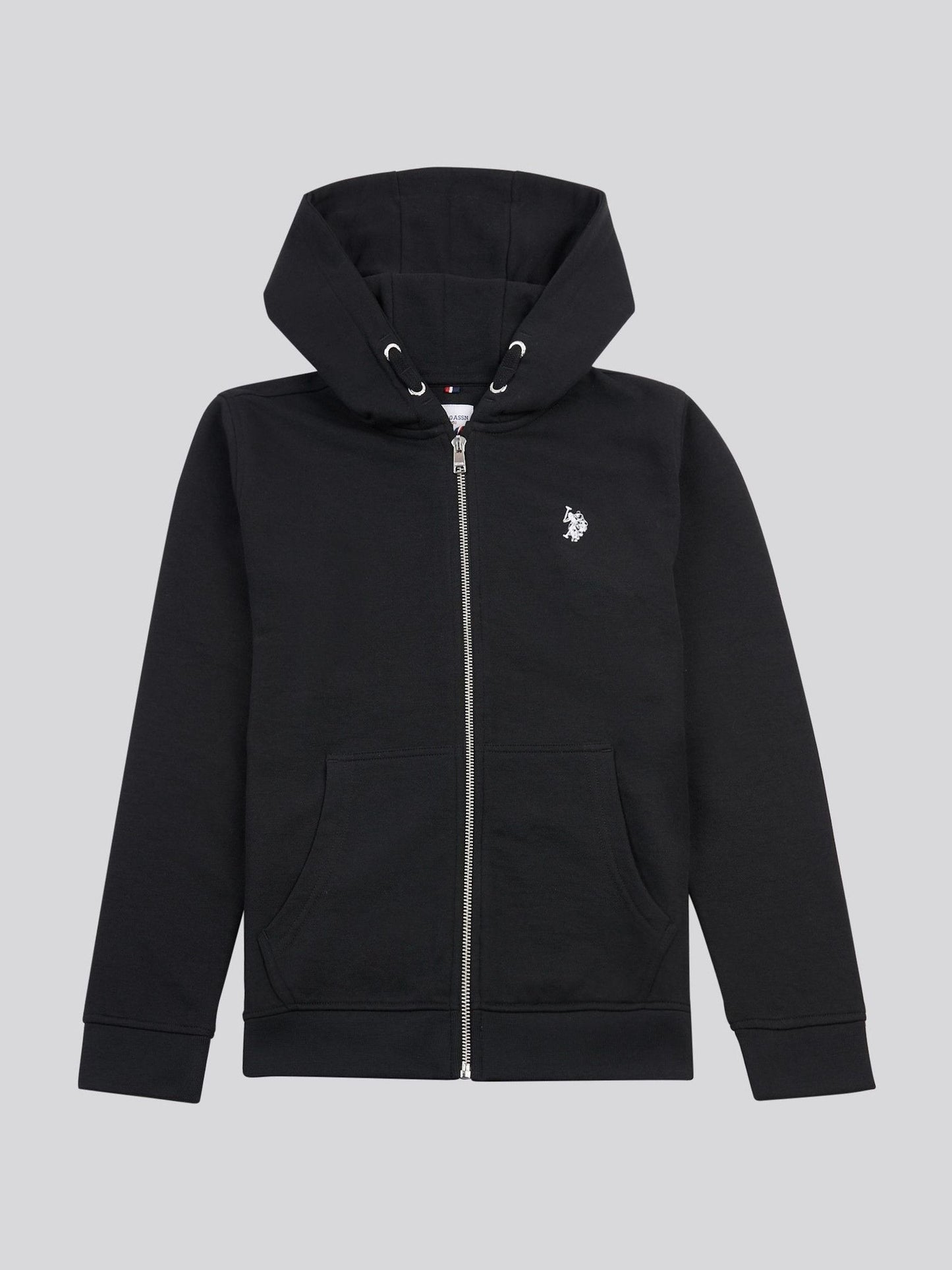 Dsiney Kidz - U.S. Polo Assn. Black Double Horsemen Zip Hoodie image 6