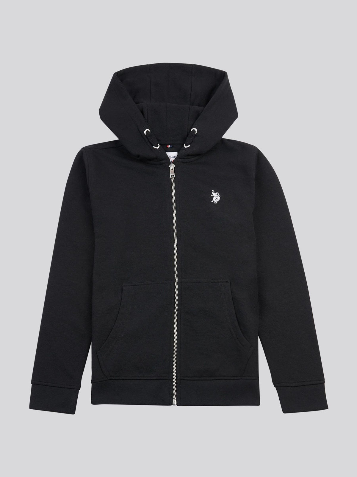 Dsiney Kidz - U.S. Polo Assn. Black Double Horsemen Zip Hoodie image 6