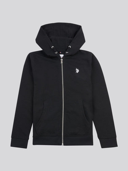 Dsiney Kidz - U.S. Polo Assn. Black Double Horsemen Zip Hoodie image 6