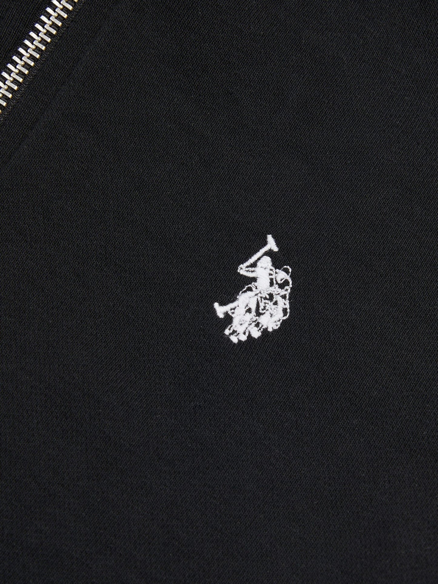 Dsiney Kidz - U.S. Polo Assn. Black Double Horsemen Zip Hoodie image 9