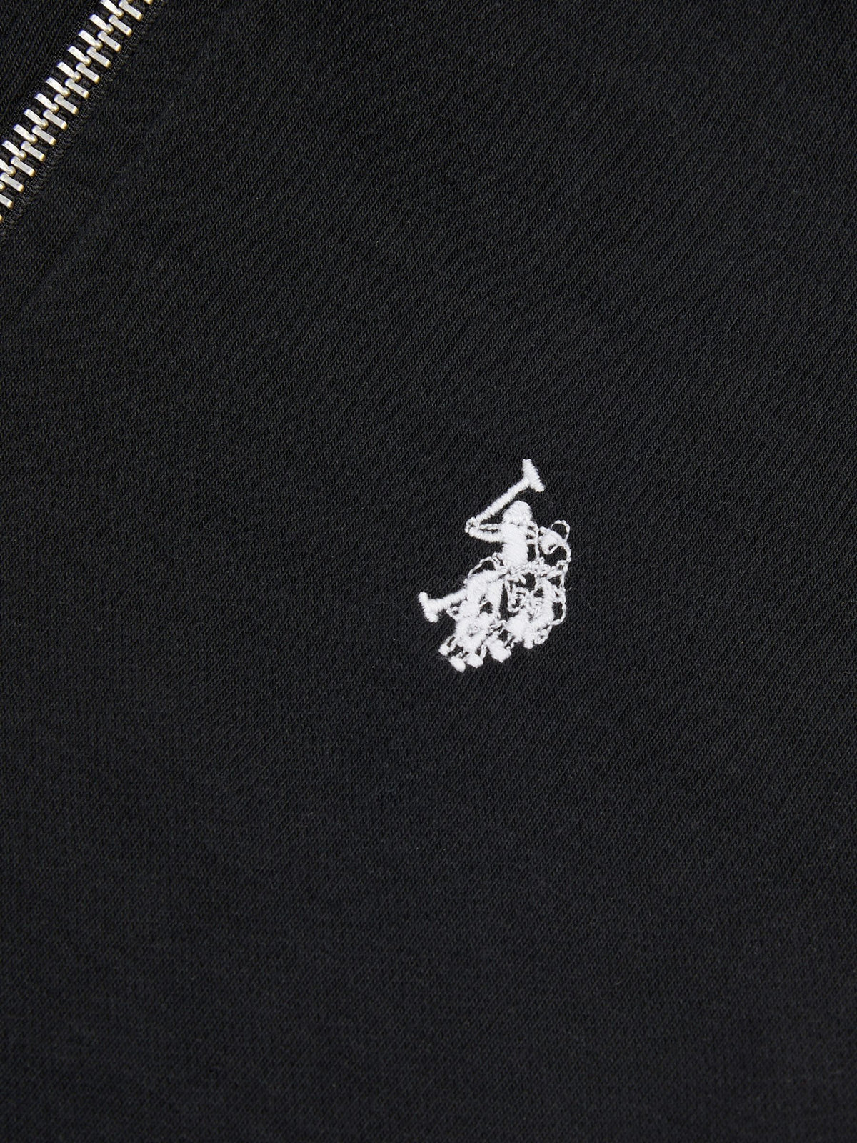 Dsiney Kidz - U.S. Polo Assn. Black Double Horsemen Zip Hoodie image 9