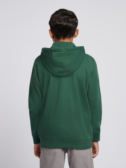 Dsiney Kidz - U.S. Polo Assn. Green Boys Player 3 Zip Hoodie image 2