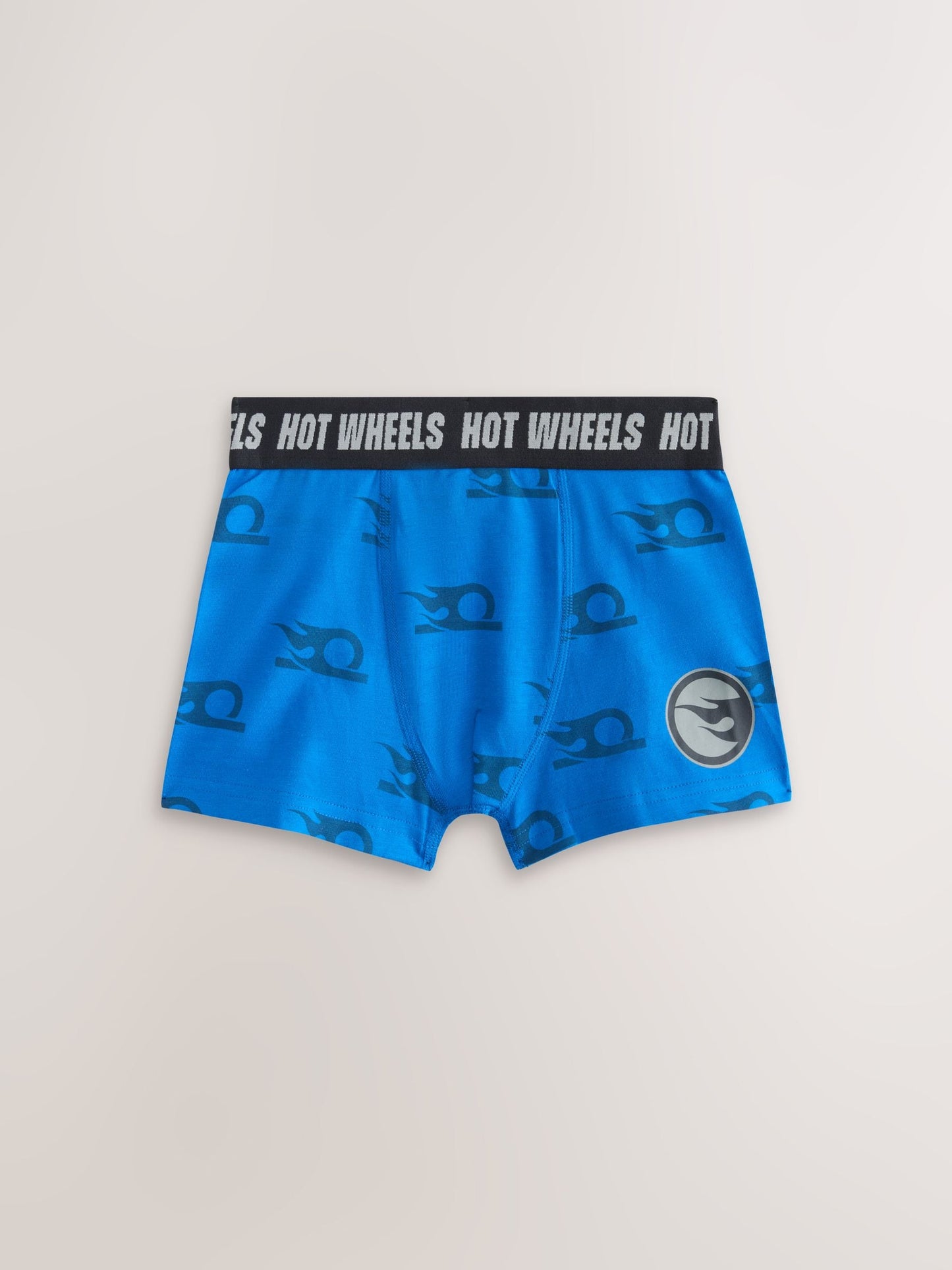 Dsiney Kidz - Black/White/Blue Hot Wheels Trunks 5 Pack (2-14yrs) image 2