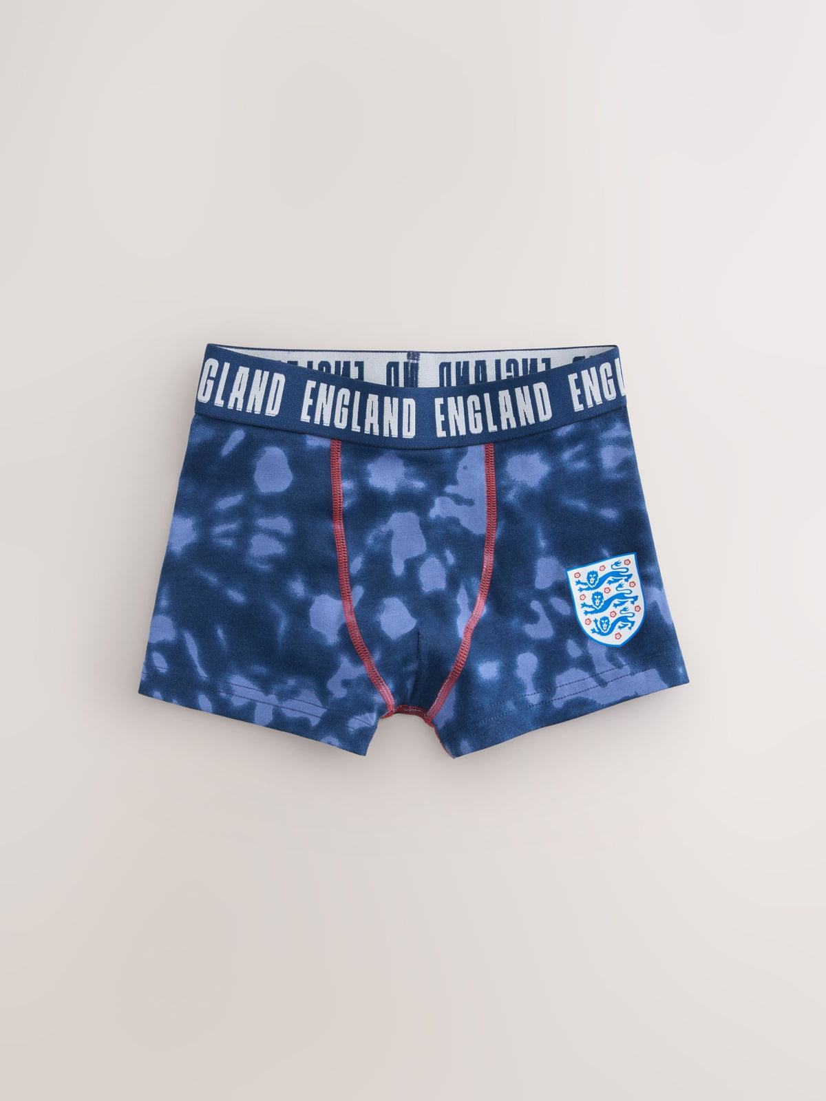 Dsiney Kidz - Red/White/Navy England FA Trunks 3 Pack (2-14yrs) image 2