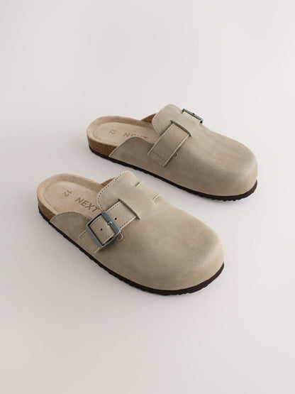 Neutral Brown Standard Fit (F) Slip-Ons Clogs image 1