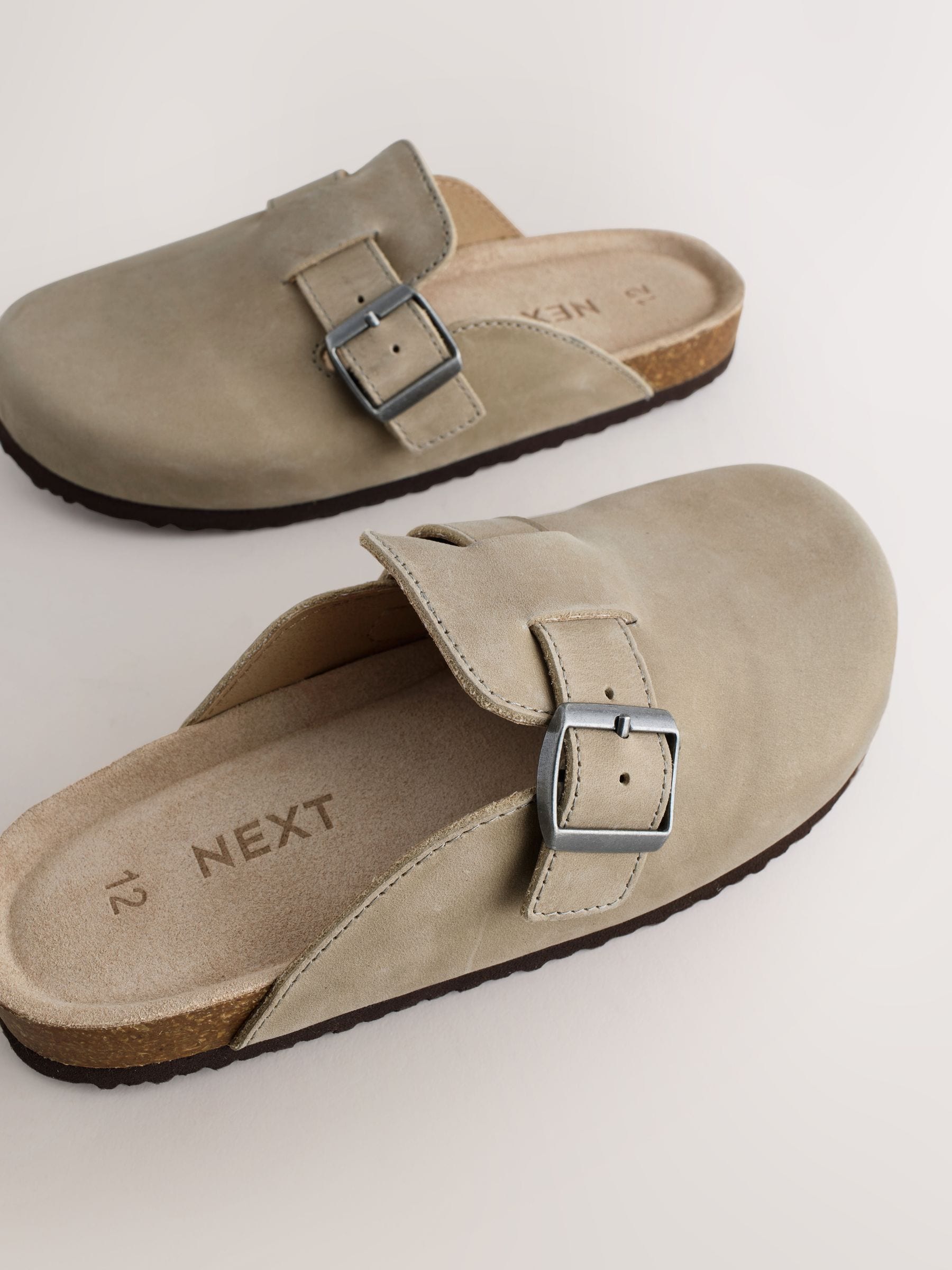 Neutral Brown Standard Fit (F) Slip-Ons Clogs image 3