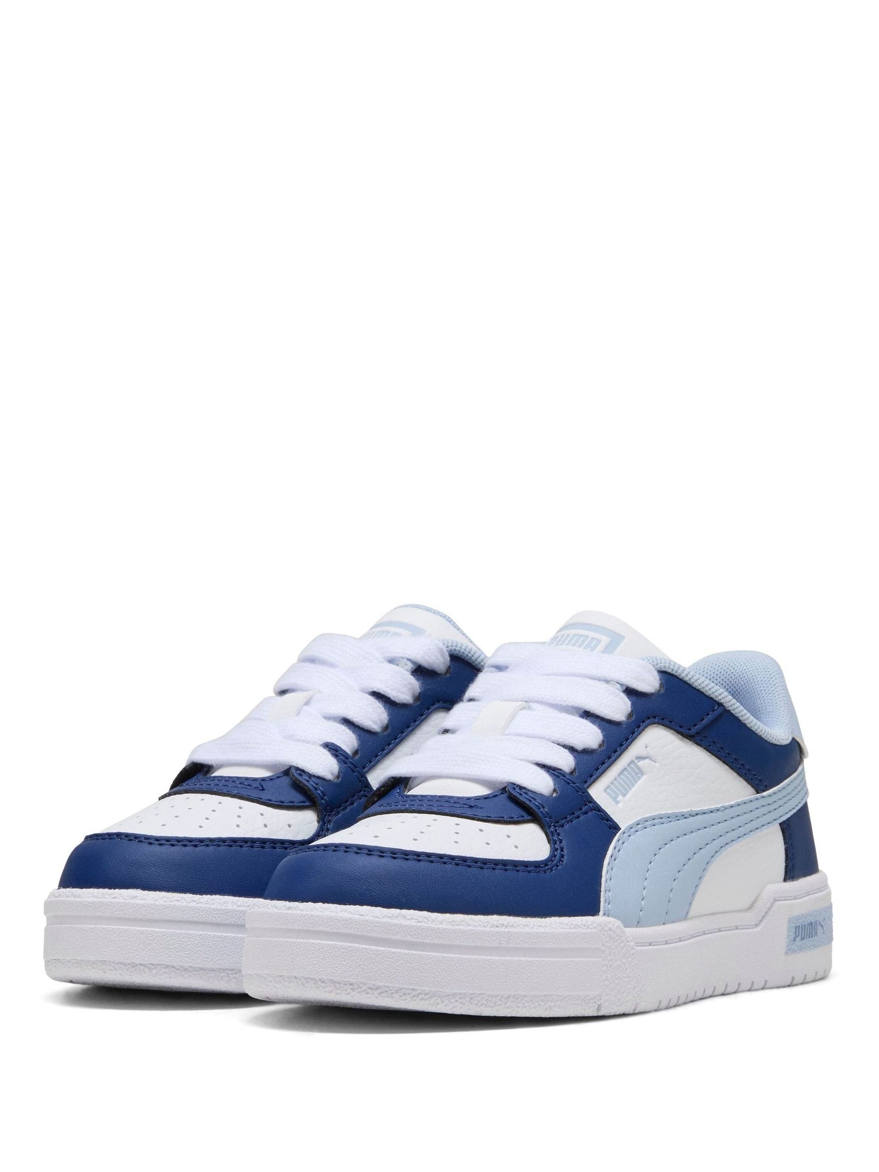 Puma White/Blue CA Pro Classic Trainers image 1