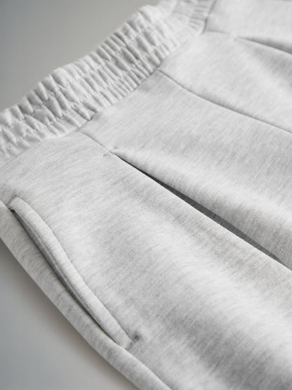 Dsiney Kidz - The Set Interlock Cropped Short Sleeve T-Shirt and Wide Leg Joggers Set Grey image 4