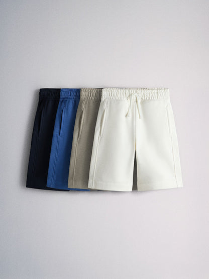 Dsiney Kidz - The Set 4 Pack Jersey Sweat Shorts Blue/Green/Cream image 1