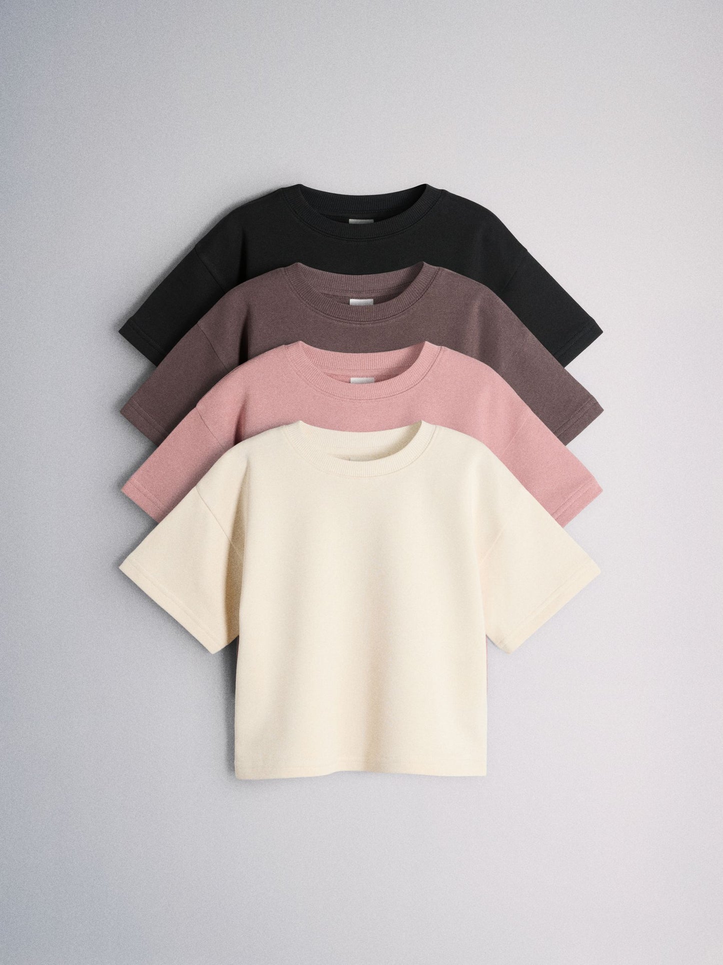 Dsiney Kidz - The Set T-Shirts Black/Brown/Cream/Pink image 1