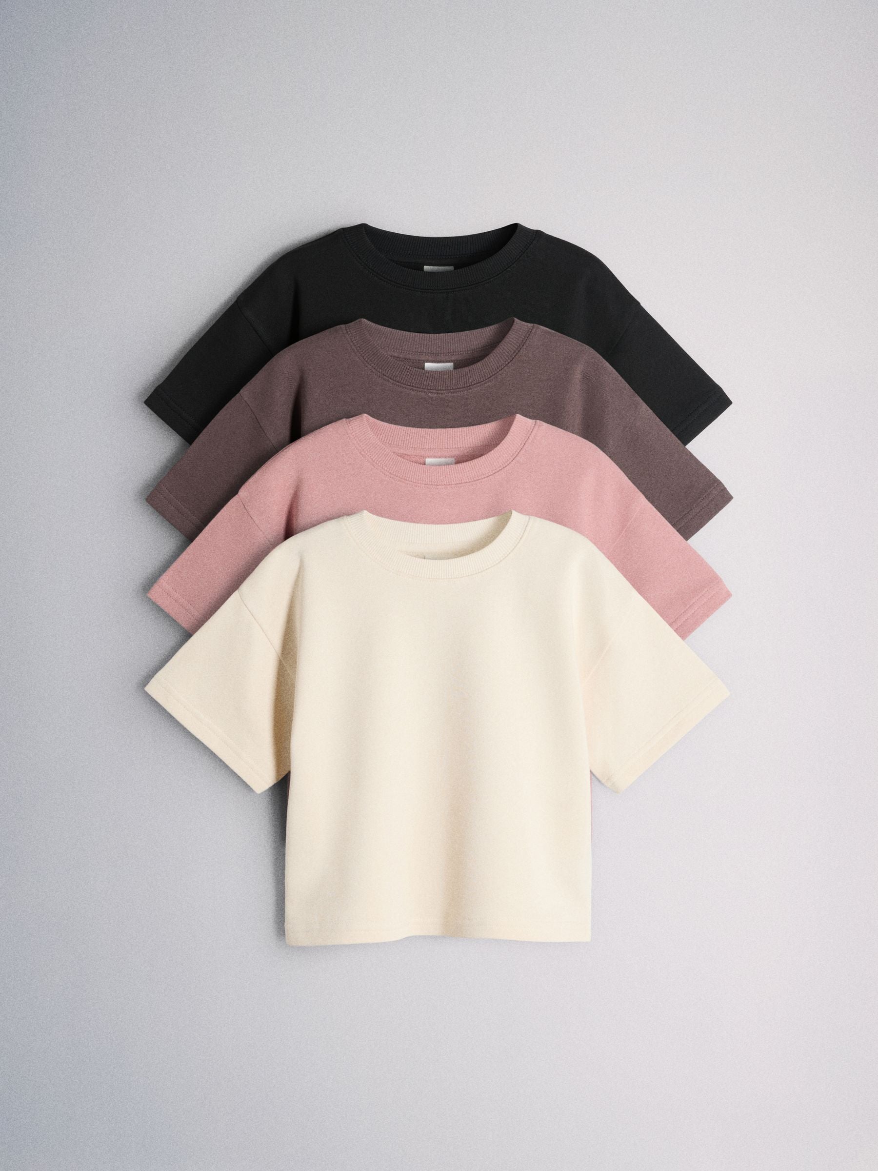 Dsiney Kidz - The Set T-Shirts Black/Brown/Cream/Pink image 1