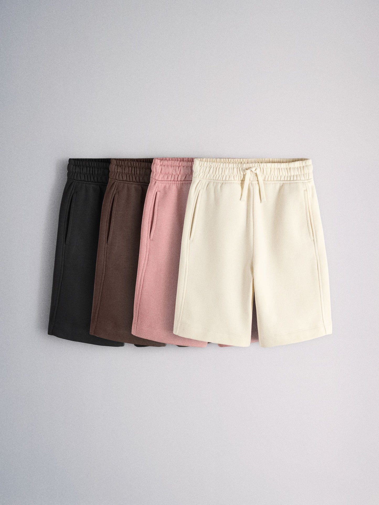 Dsiney Kidz - The Set 4 Pack Jersey Sweat Shorts Brown/Cream/Pink/Black image 1