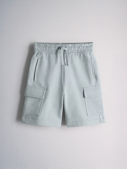 Dsiney Kidz - The Set 4 Pack Jersey Sweat Pocket Shorts Blue/Green image 4