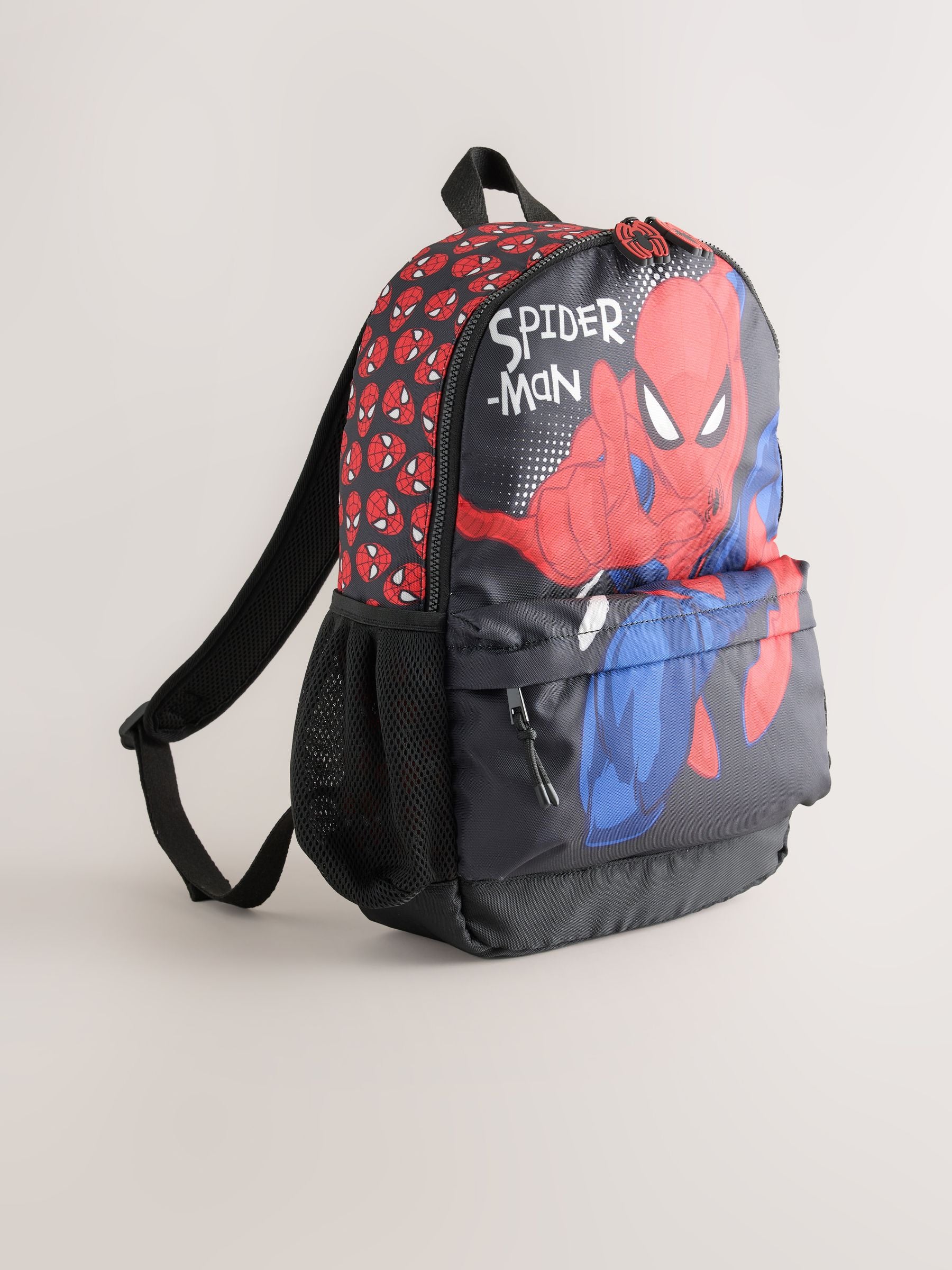 Black/Red Spiderman Backpack image 1