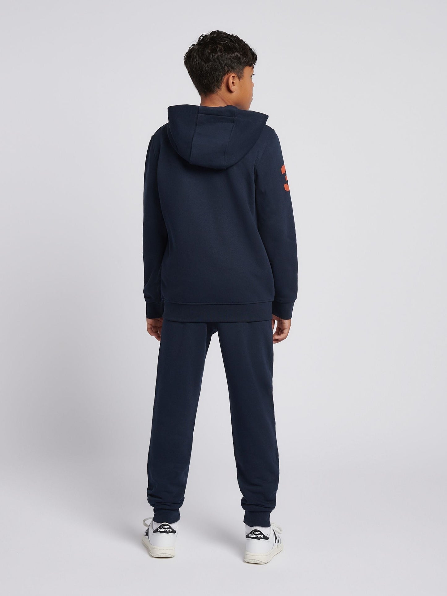 Dsiney Kidz - U.S. Polo Assn. Navy Blue Boys Player 3 Zip Hoodie and Joggers Set image 2