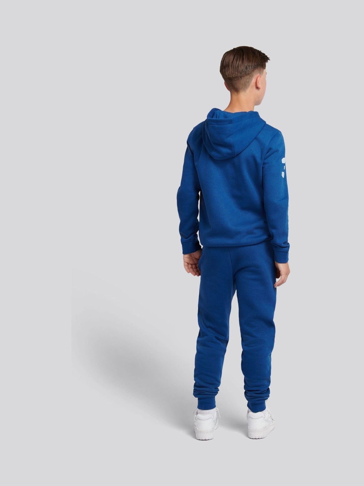Dsiney Kidz - U.S. Polo Assn. Blue Boys Player 3 Zip Hoodie and Joggers Set image 2