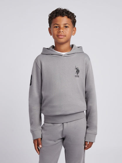 Dsiney Kidz - U.S. Polo Assn. Grey Player 3 Hoodie and Joggers Set image 1