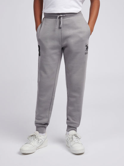 Dsiney Kidz - U.S. Polo Assn. Grey Player 3 Hoodie and Joggers Set image 5
