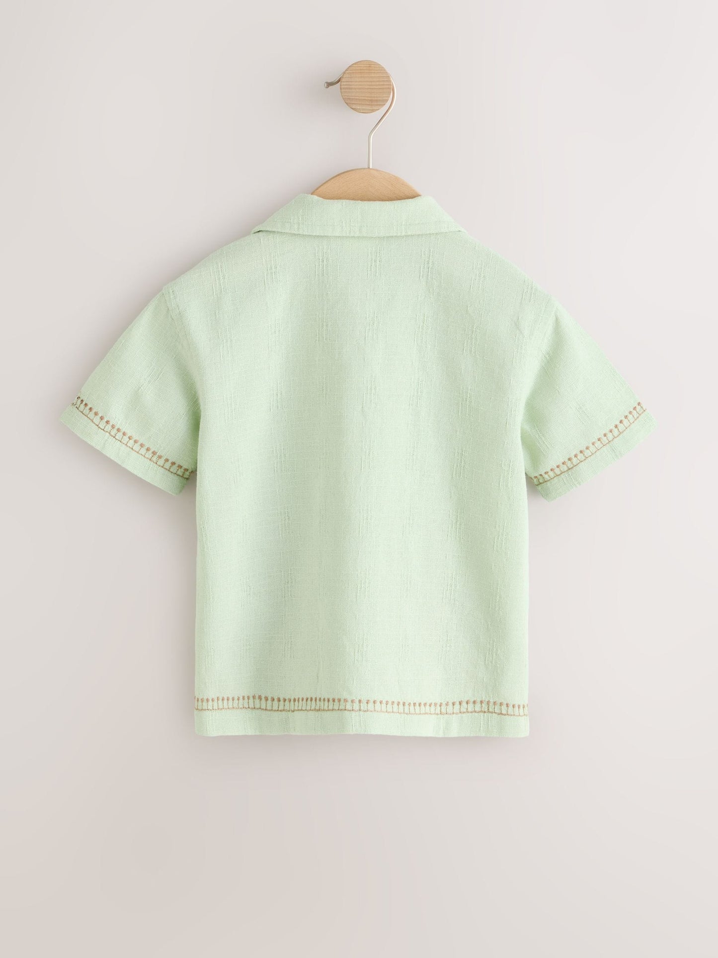Dsiney Kidz - Mint Green Safari Embroidery Short Sleeve Shirt (3mths-7yrs) image 6