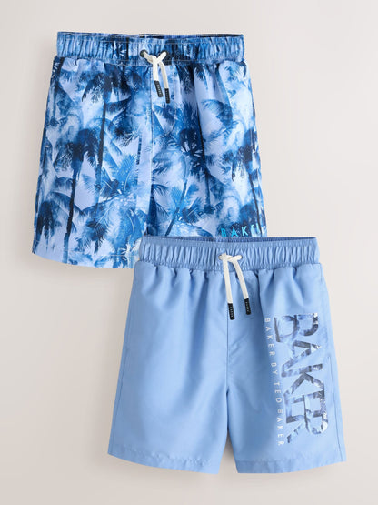 Baker by Ted Baker Swim Shorts 2 Pack image 1