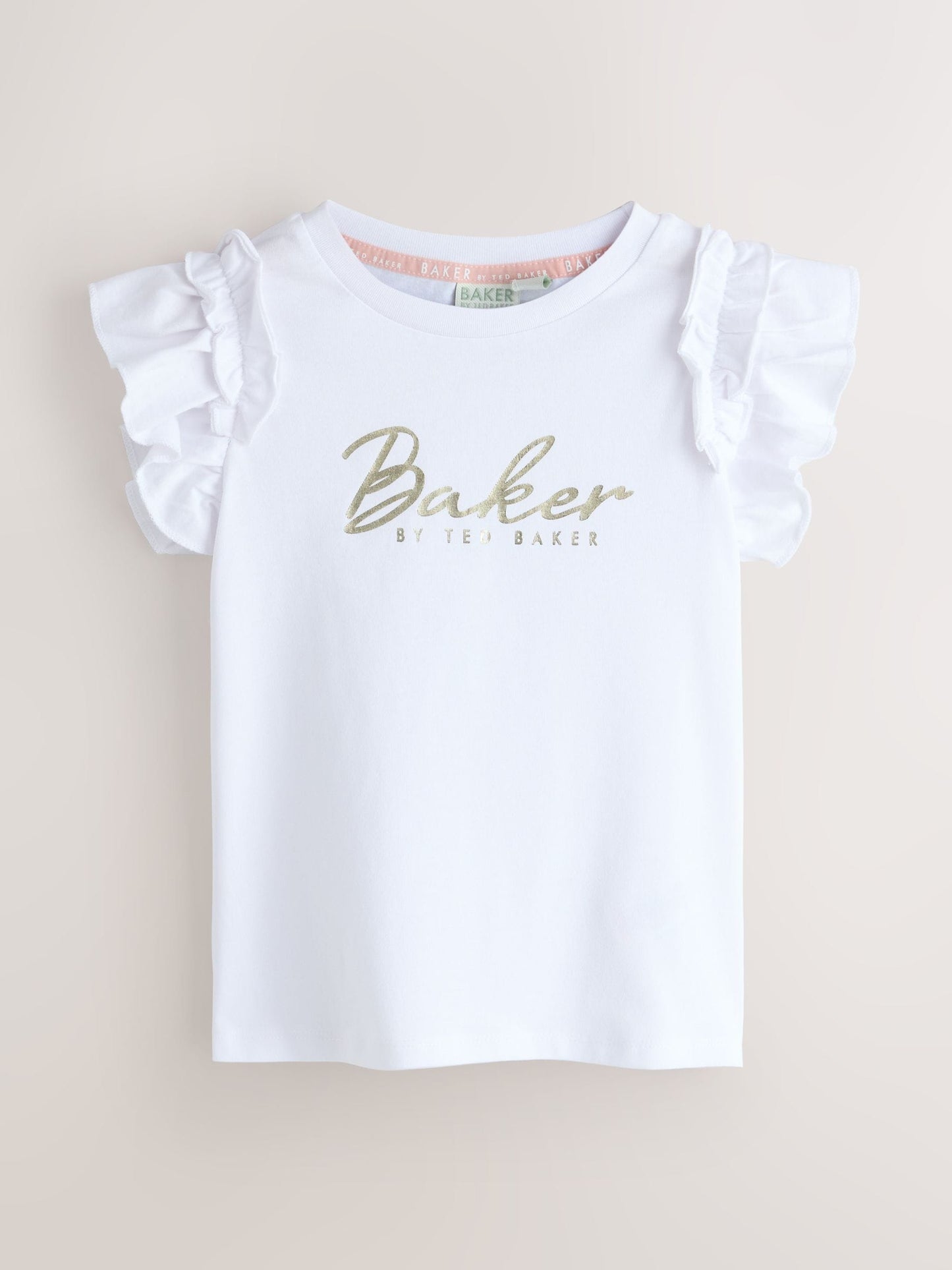 Baker by Ted Baker 3 Pack Boxy Fit Frill Graphic Printed T-Shirts image 2