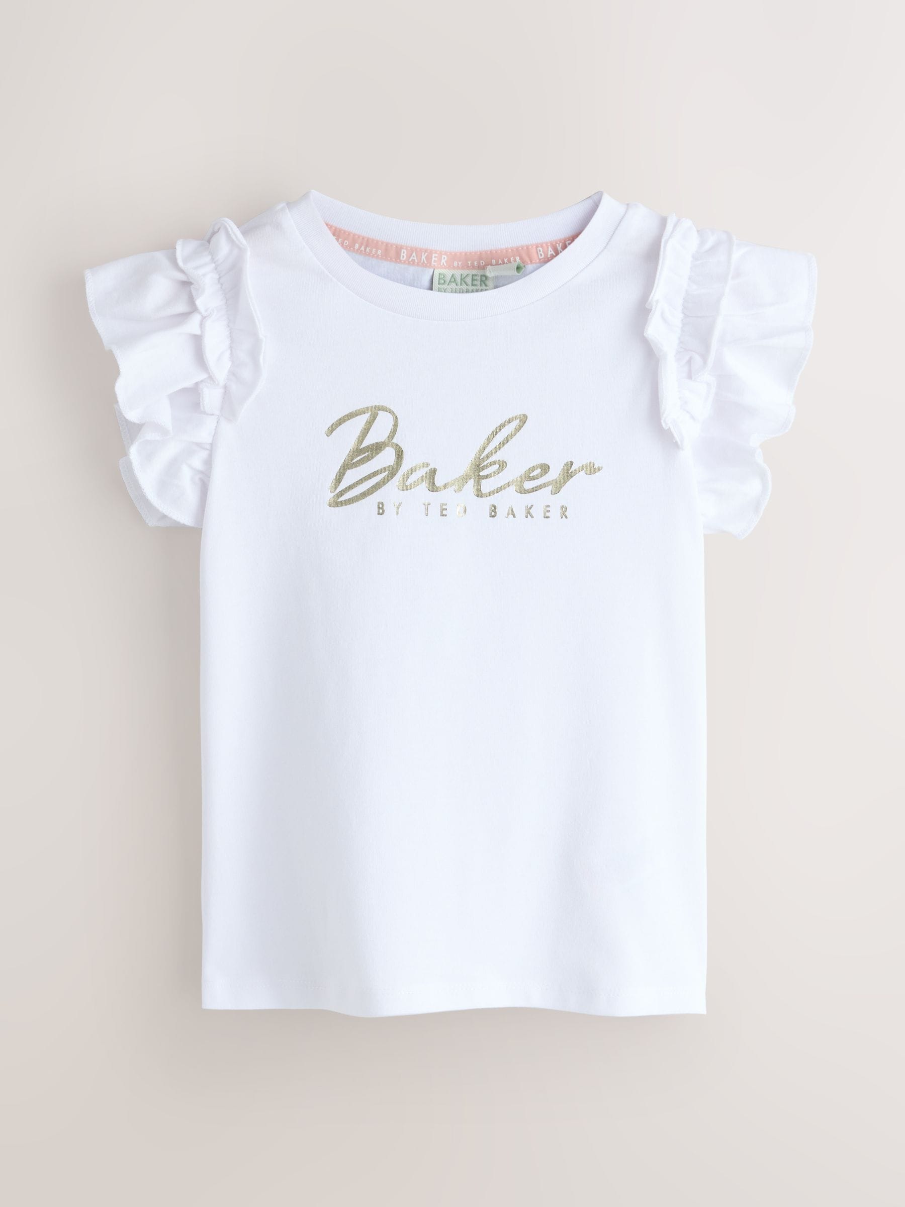 Baker by Ted Baker 3 Pack Boxy Fit Frill Graphic Printed T-Shirts image 2
