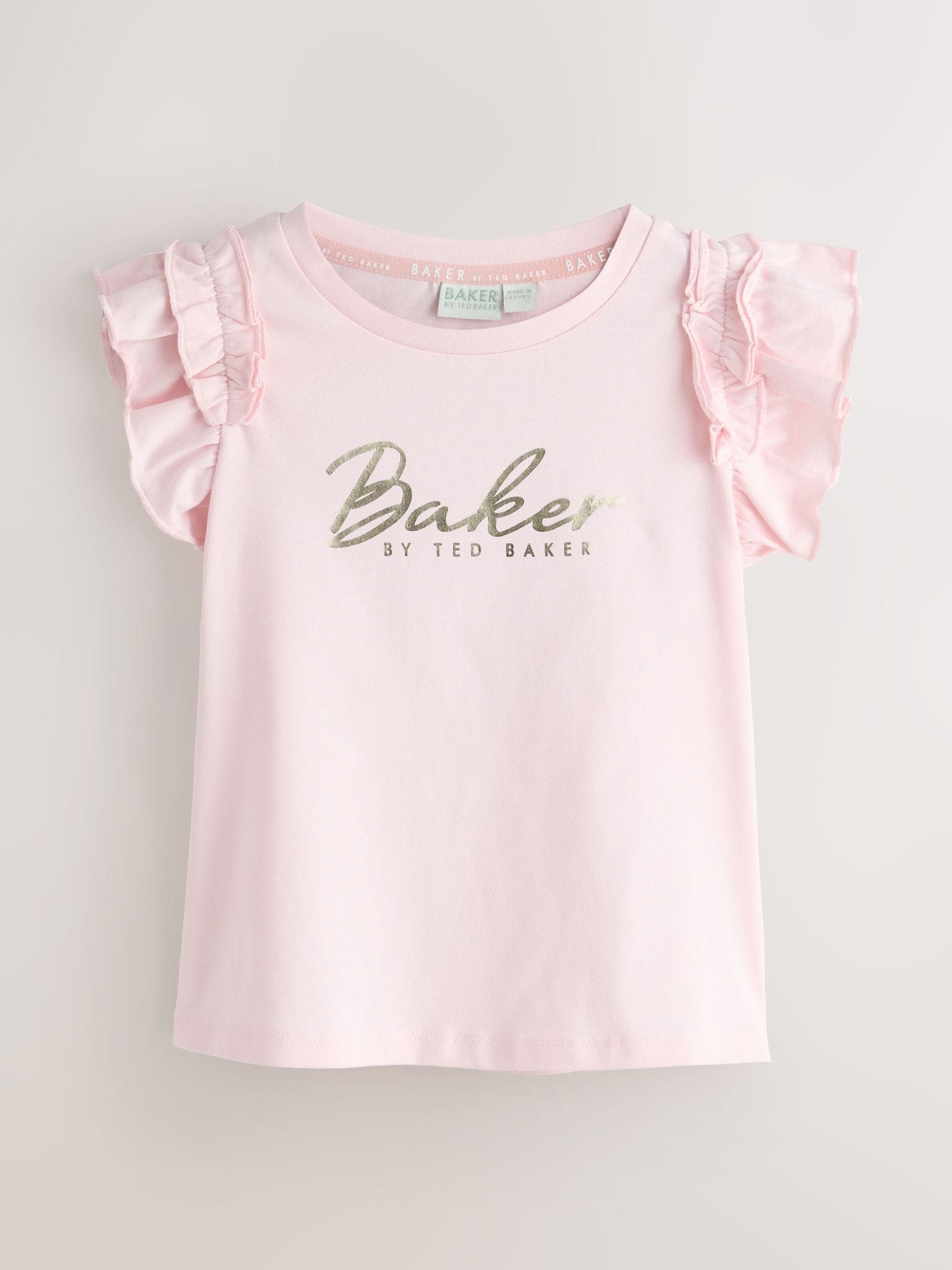 Baker by Ted Baker 3 Pack Boxy Fit Frill Graphic Printed T-Shirts image 3